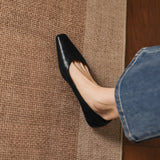 Milvane™ Square Toe Flat Shoes