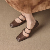 Ormelle™ Double Strap Wedge Shoes