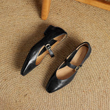 Maevine™ Square Toe Low Heel Pumps