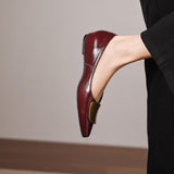 Orlane™ Pointed Flat with Gold Hardware