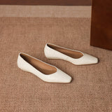 Milvane™ Square Toe Flat Shoes