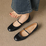 Solenne™ Strap Flat Shoes