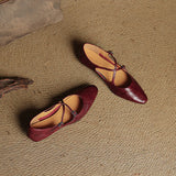 Eclarine™ Cross Strap Wedge Shoes