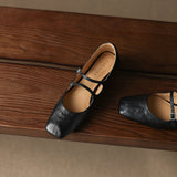 Ormelle™ Double Strap Wedge Shoes