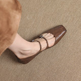 Ormelle™ Double Strap Wedge Shoes