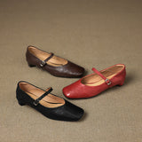 Sennia™ Square Toe Mary Jane Pumps