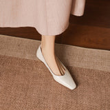 Milvane™ Square Toe Flat Shoes