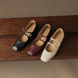 Ormelle™ Double Strap Wedge Shoes