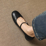 Solenne™ Strap Flat Shoes
