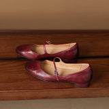 Solenne™ Strap Flat Shoes
