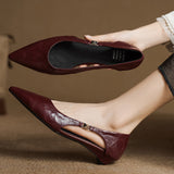 Zerine™ Pointed Toe Flat Shoes