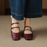 Ormelle™ Double Strap Wedge Shoes