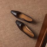 Milvane™ Square Toe Flat Shoes
