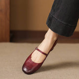 Solenne™ Strap Flat Shoes