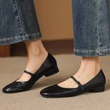 Solenne™ Strap Flat Shoes