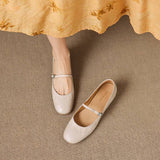 Solenne™ Strap Flat Shoes