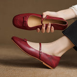 Nuvelle™ Mary Jane Flat Shoes
