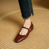 Islenne™ Buckle Strap Flat Shoes