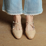Eclarine™ Cross Strap Wedge Shoes