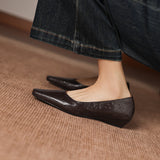 Milvane™ Square Toe Flat Shoes