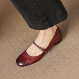 Solenne™ Strap Flat Shoes