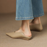 Quadrelle™ Narrow Square Toe Slip-On