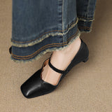 Sennia™ Square Toe Mary Jane Pumps