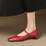 Sennia™ Square Toe Mary Jane Pumps