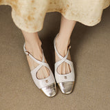 Astelle™ Cross Strap Low Heel Pumps
