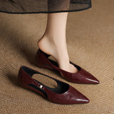 Zerine™ Pointed Toe Flat Shoes