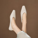 Quadrelle™ Narrow Square Toe Slip-On