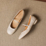 Solenne™ Strap Flat Shoes