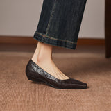 Milvane™ Square Toe Flat Shoes