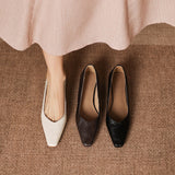 Milvane™ Square Toe Flat Shoes