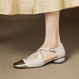 Astelle™ Cross Strap Low Heel Pumps