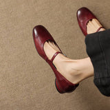 Solenne™ Strap Flat Shoes