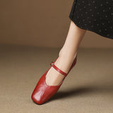 Sennia™ Square Toe Mary Jane Pumps