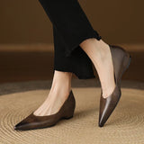 Avienne™ Pointed-Toe Wedge Pumps