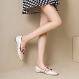 Coeurine™ Heart Motif Low Heel Shoes
