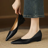 Avienne™ Pointed-Toe Wedge Pumps