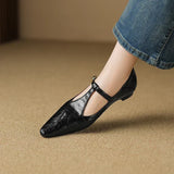 Tirelle™ T-Strap Flat Shoes