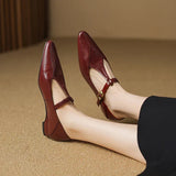 Tirelle™ T-Strap Flat Shoes
