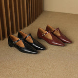 Tirelle™ T-Strap Flat Shoes
