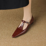 Tirelle™ T-Strap Flat Shoes