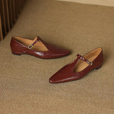 Tirelle™ T-Strap Flat Shoes