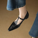 Tirelle™ T-Strap Flat Shoes