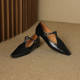Tirelle™ T-Strap Flat Shoes