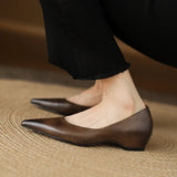 Avienne™ Pointed-Toe Wedge Pumps