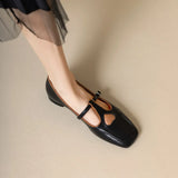 Coeurine™ Heart Motif Low Heel Shoes