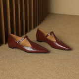 Tirelle™ T-Strap Flat Shoes